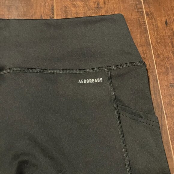 NWT adidas Aeroready 3/4 Leggings w/ Media Pockets - XL - Picture 5 of 6